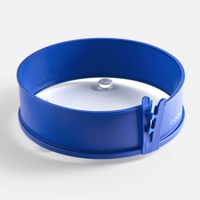 Coox kepimo forma su stikliniu serviravimo padėklu ir stiklinėmis kojelėmis (26 cm)